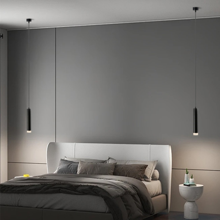 Immax NEO 07275Z - LED RGB+CCT Zatemnitveni lestenec na vrvici NEO PUNTO 1xGU10/4,8W/230V Tuya