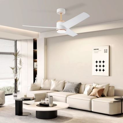 Immax NEO 07281L - LED+CCT zatemljiv stropni ventilator BEAUTY LED/18W/230V 3000/4000/6000K Wi-Fi Tuya + daljinski upravljalnik