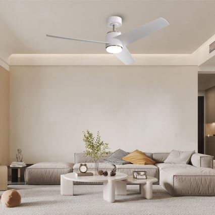 Immax NEO 07282L - LED+CCT stropni ventilator z možnostjo zatemnitve BEAUTY LED/18W/230V 3000/4000/6000K Wi‑Fi Tuya + daljinski upravljalnik