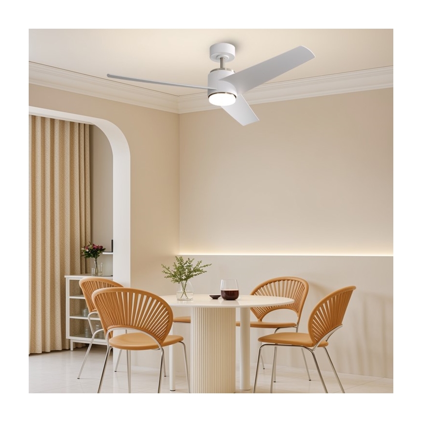 Immax NEO 07282L - LED+CCT stropni ventilator z možnostjo zatemnitve BEAUTY LED/18W/230V 3000/4000/6000K Wi‑Fi Tuya + daljinski upravljalnik