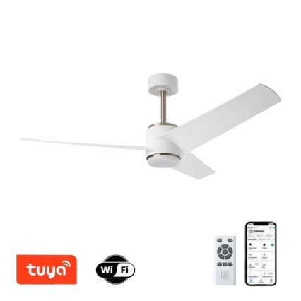 Immax NEO 07282L - LED+CCT stropni ventilator z možnostjo zatemnitve BEAUTY LED/18W/230V 3000/4000/6000K Wi‑Fi Tuya + daljinski upravljalnik