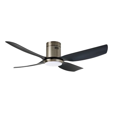 Immax NEO 07282L - LED+CCT Zatemljiv stropni ventilator PURE LED/24W/230V 3000/4000/6000K Wi-Fi Tuya + daljinski upravljalnik