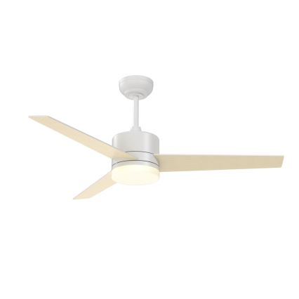 Immax NEO 07284L - VARIABLE LED+CCT zatemnjevalni stropni ventilator LED/24W/230V 3000/4000/6000K Wi‑Fi Tuya, premer 132 cm + daljinski upravljalnik