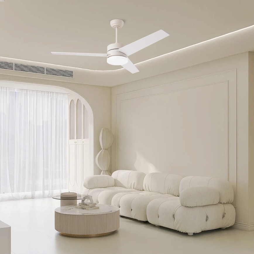 Immax NEO 07284L - LED+CCT Zatemnjevalni stropni ventilator VARIABLE LED/24W/230V 3000/4000/6000K Wi-Fi Tuya + daljinski upravljalnik