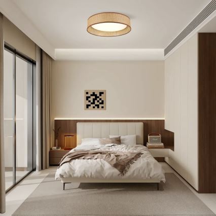 Immax NEO 07288L - LED+CCT stropna svetilka LONA z zatemnitvijo LED/36W/230V 3000-6000K Wi-Fi Tuya premer 45,5 cm + daljinski upravljalnik