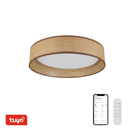 Immax NEO 07288L - LED+CCT stropna svetilka LONA z zatemnitvijo LED/36W/230V 3000-6000K Wi-Fi Tuya premer 45,5 cm + daljinski upravljalnik