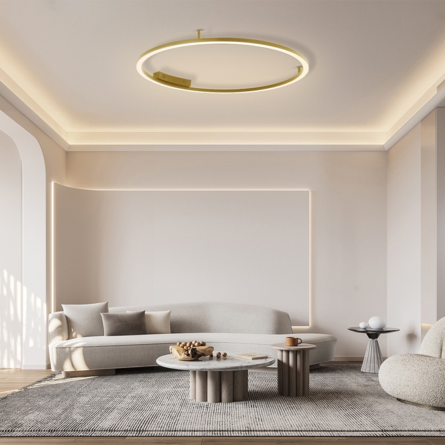 Immax NEO 07290-120G - LED+CCT Zatemnljivo stropno svetilo FINO LED/55W/230V 2700-6500K Tuya premer 120 cm + daljinski upravljalnik