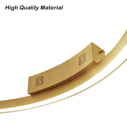 Immax NEO 07291-80G - LED+CCT stropno svetilo FINO z možnostjo zatemnitve LED/55W/230V 2700-6500K Tuya premer 80 cm + daljinski upravljalnik