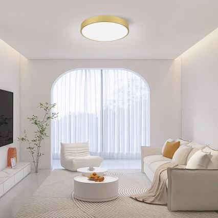 Immax NEO 07292L - LED+CCT Zatemnjivo stropno svetilo SEMPLICI LED/36W/230V 2700-6500K premer 40 cm + daljinski upravljalnik