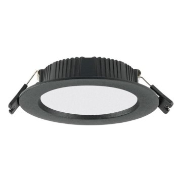 Immax NEO 07294L - LED zatemnljivo vgradno stropno svetilo DOWN LED/12W/230V Wi-Fi premer 12 cm črna