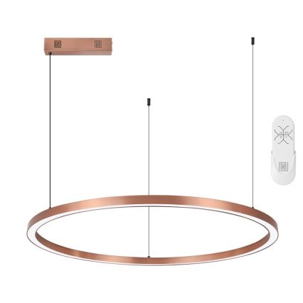 Immax NEO 07327L - LED zatemnljiv lestenec na kablu FINO LED/55W/230V 80 cm Tuya rožnato zlato + daljinski upravljalnik