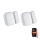 Immax NEO 07511L - SET 2x Magnetni window in door senzor SMART 1xCR2032  Zigbee Tuya
