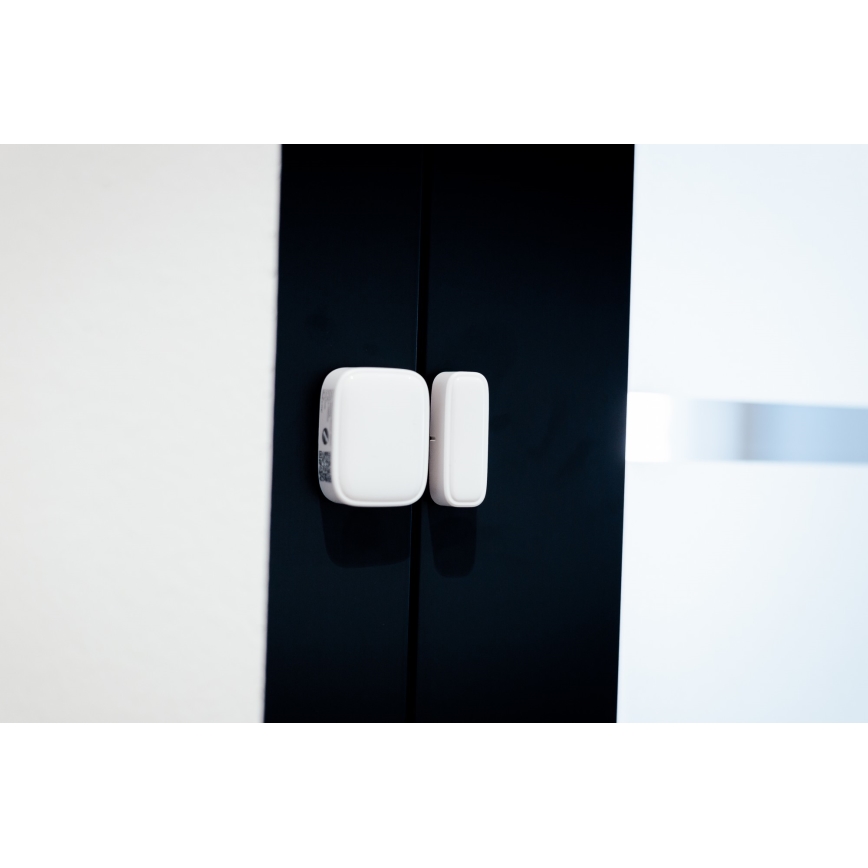 Immax NEO 07511L - SET 2x Magnetni window in door senzor SMART 1xCR2032  Zigbee Tuya