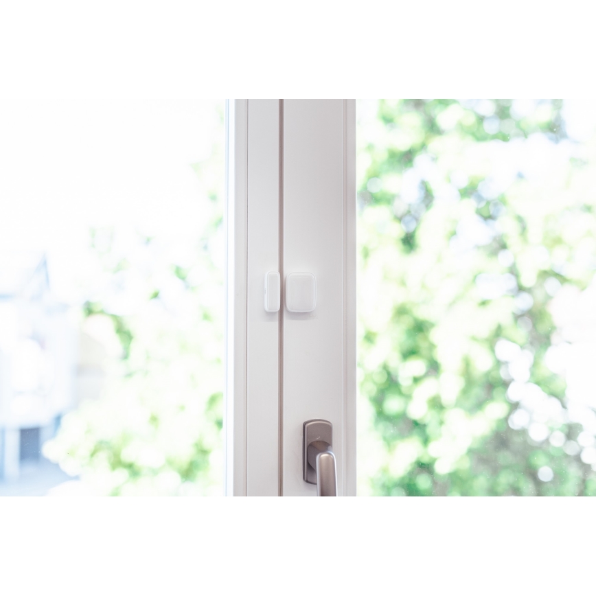 Immax NEO 07511L - SET 2x Magnetni window in door senzor SMART 1xCR2032  Zigbee Tuya