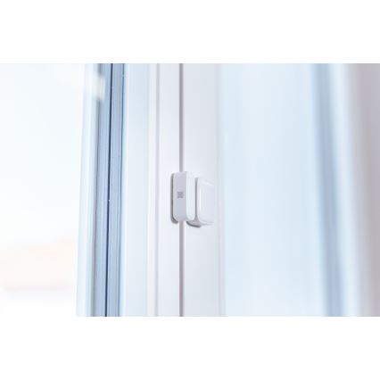 Immax NEO 07511L - SET 2x Magnetni window in door senzor SMART 1xCR2032  Zigbee Tuya