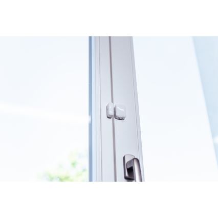 Immax NEO 07511L - SET 2x Magnetni window in door senzor SMART 1xCR2032  Zigbee Tuya
