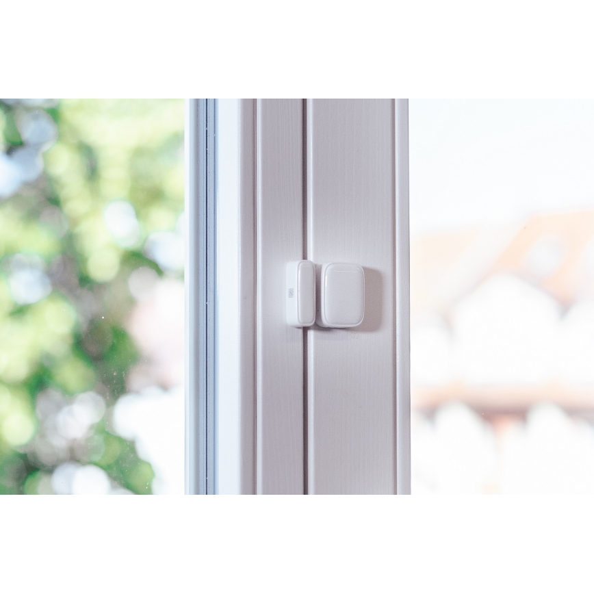 Immax NEO 07511L - SET 2x Magnetni window in door senzor SMART 1xCR2032  Zigbee Tuya