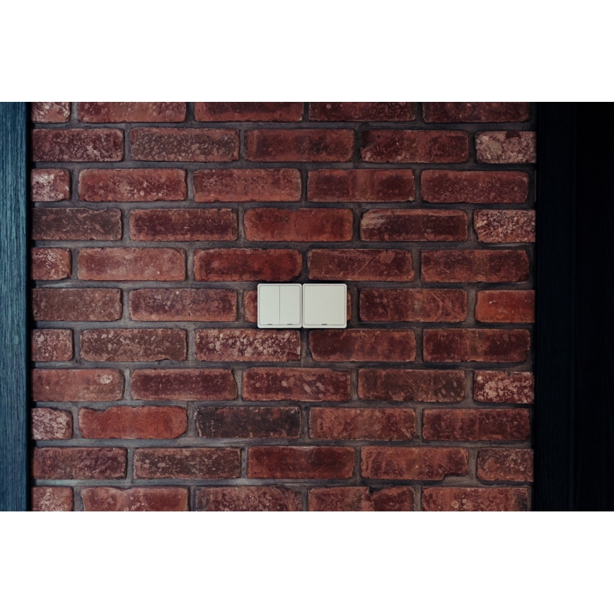 Immax NEO 07513L - Stikalo 2 gumba SMART 230V Wi-Fi Tuya