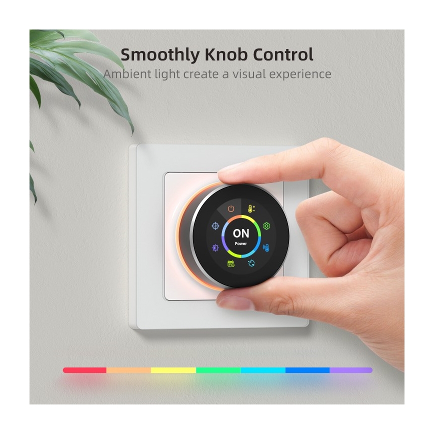 Immax NEO 07534L - Termostat za talno ogrevanje SMART 230V/3A Wi-Fi Tuya