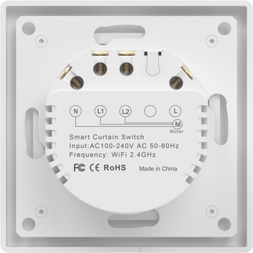 Immax NEO 07540L - Pametno stikalo za upravljanje žaluzij in rolet, 230 V, Wi-Fi (Tuya)