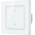 Immax NEO 07550L - Pametno stikalo z dvema tipkama 230V Tuya