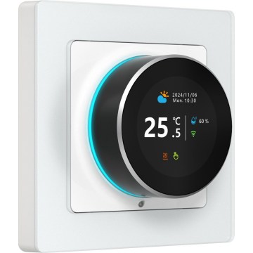 Immax NEO 07555L - Pametni termostat za električno talno ogrevanje 230V/16A, združljiv s Tuya