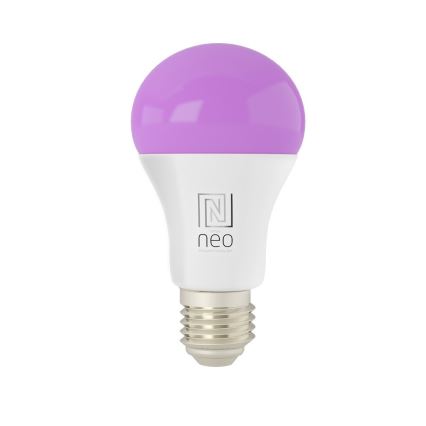 Immax NEO 07712L - LED RGB+CCT Zatemnitvena žarnica NEO LITE Smart E27/9W/230V Wi-Fi Tuya 2200 - 6500K