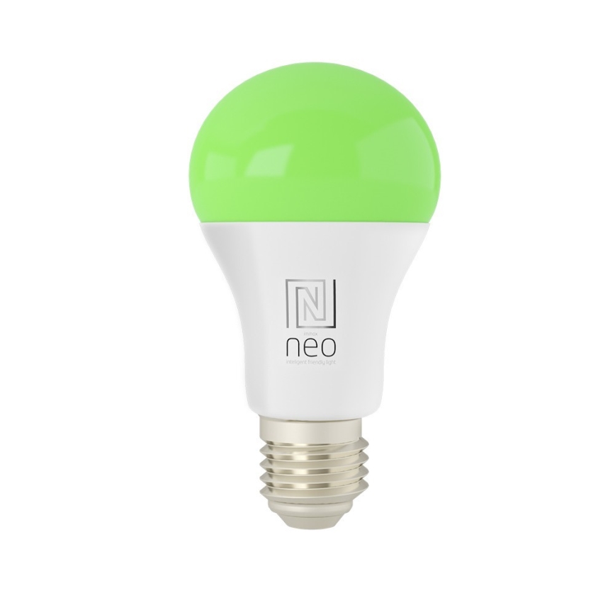 Immax NEO 07712L - LED RGB+CCT Zatemnitvena žarnica NEO LITE Smart E27/9W/230V Wi-Fi Tuya 2200 - 6500K