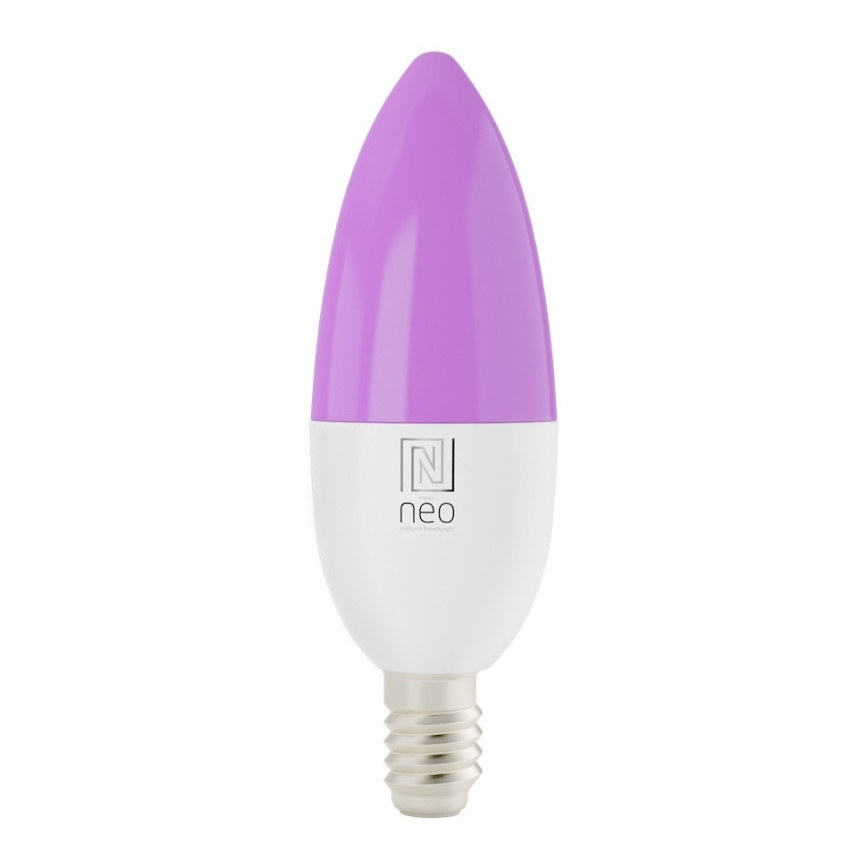 Immax NEO 07716C - SET 3x LED RGB+CCT Zatemnitvena žarnica E14/5,5W/230V Wi-Fi Tuya 2700K