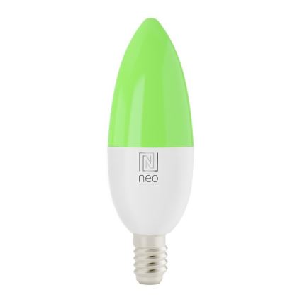 Immax NEO 07716L - LED RGB+CCT Zatemnitvena žarnica E14/5,5W/230V 2700K Wi-Fi Tuya