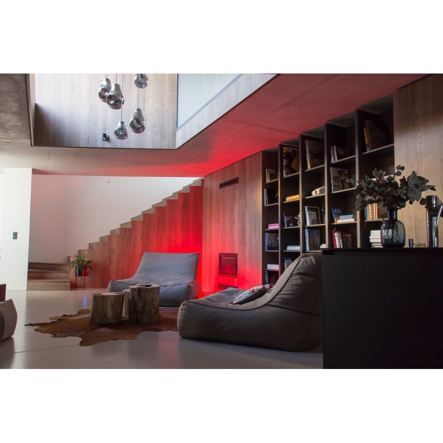 Immax NEO 07724CDO - Komplet 3x zatemnjevalnih LED žarnic RGB+CCT GU10/4,8W/230V 2700-6500K Wi-Fi Tuya + daljinski upravljalnik