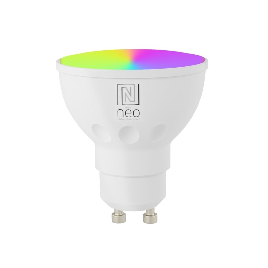Immax NEO 07724CDO - SET 3x LED RGB+CCT Zatemnitvena žarnica GU10/6W/230V 2700-6500K Wi-Fi Tuya + Daljinski upravljalnik