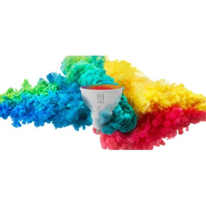 Immax NEO 07724L - LED RGB+CCT Zatemnitvena žarnica GU10/4,8W/230V 2700K Wi-Fi Tuya