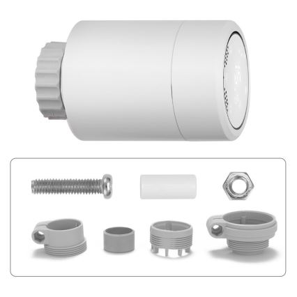 Immax NEO 07732A - SET 3x Termostatska glava 2xAA/3V Tuya