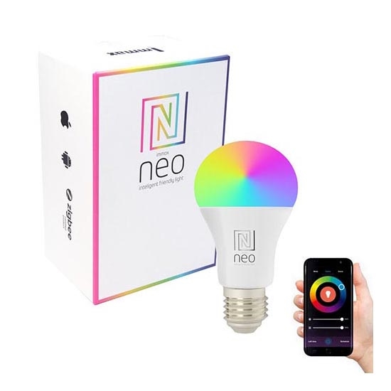 Immax NEO 07733L - LED RGB+CCT Zatemnitvena žarnica NEO LITE E27/11W/230V Wi-Fi Tuya