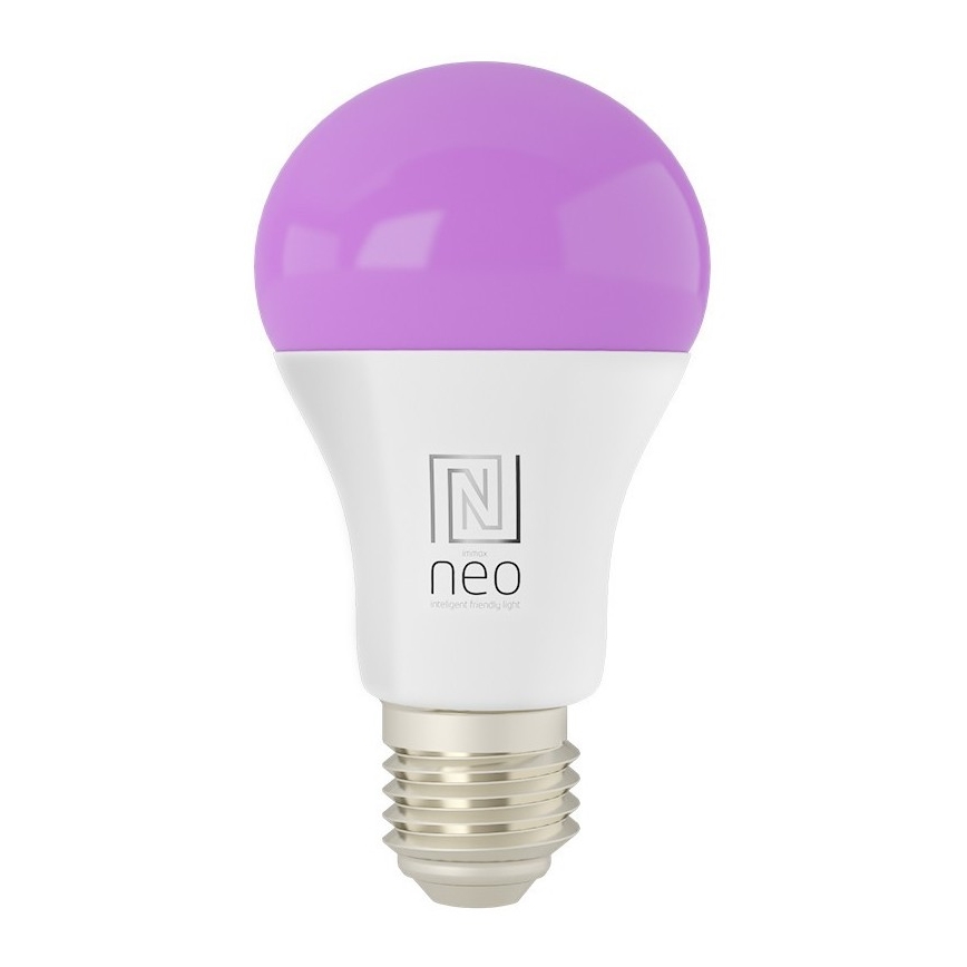 Immax NEO 07733L - LED RGB+CCT Zatemnitvena žarnica NEO LITE E27/11W/230V Wi-Fi Tuya