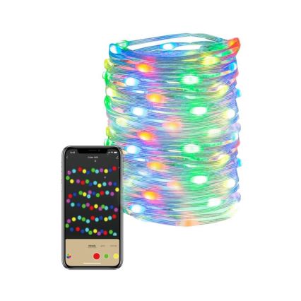 Immax NEO 07736L - LED RGB Zatemnitveni zunanji trak NEO LITE LED/8,4W/230V 16 m IP44 Wi-Fi Tuya