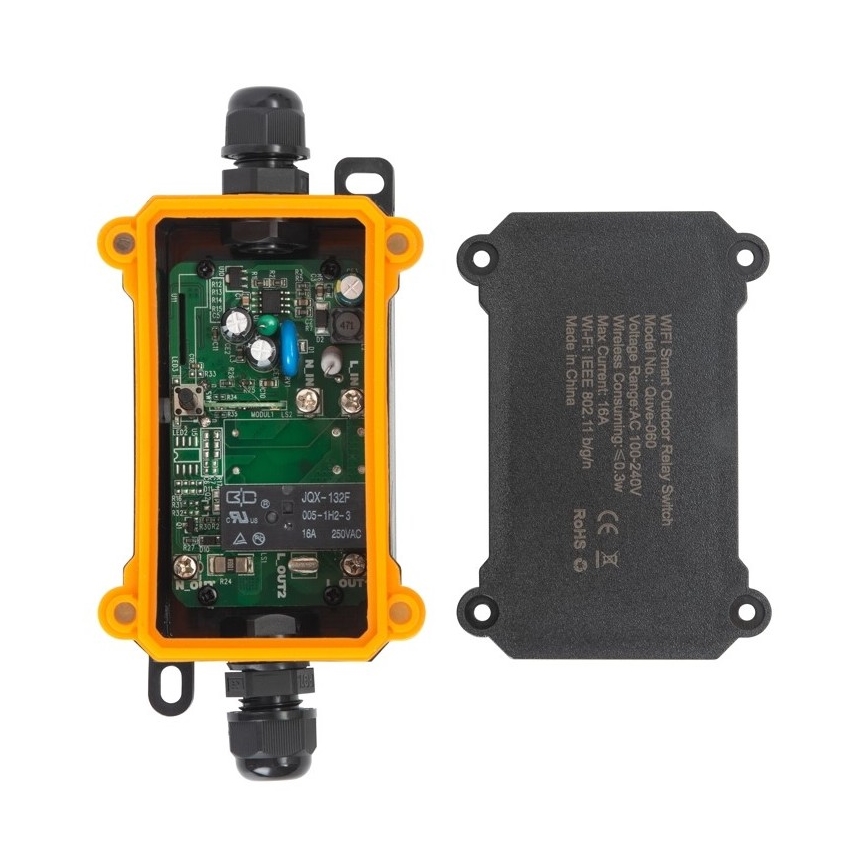 Immax NEO 07746L - Pametno zunanje stikalo NEO LITE 3680W/230V/16A IP68 Wi-Fi Tuya