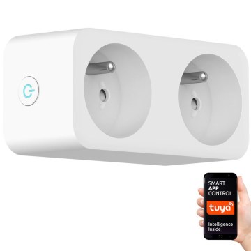 Immax NEO 07752L - Pametni razdelilnik 2x16A/230V Wi-Fi Tuya