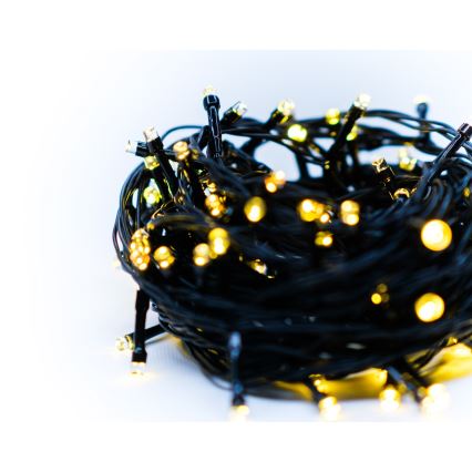 Immax NEO 07755L - zatemnljiv zunanji LED niz NEO LITE, 400 LED / 8 funkcij, 43 m, IP44, Wi-Fi Tuya, topla bela