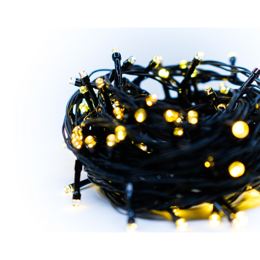 Immax NEO 07755L - zatemnljiv zunanji LED niz NEO LITE, 400 LED / 8 funkcij, 43 m, IP44, Wi-Fi Tuya, topla bela