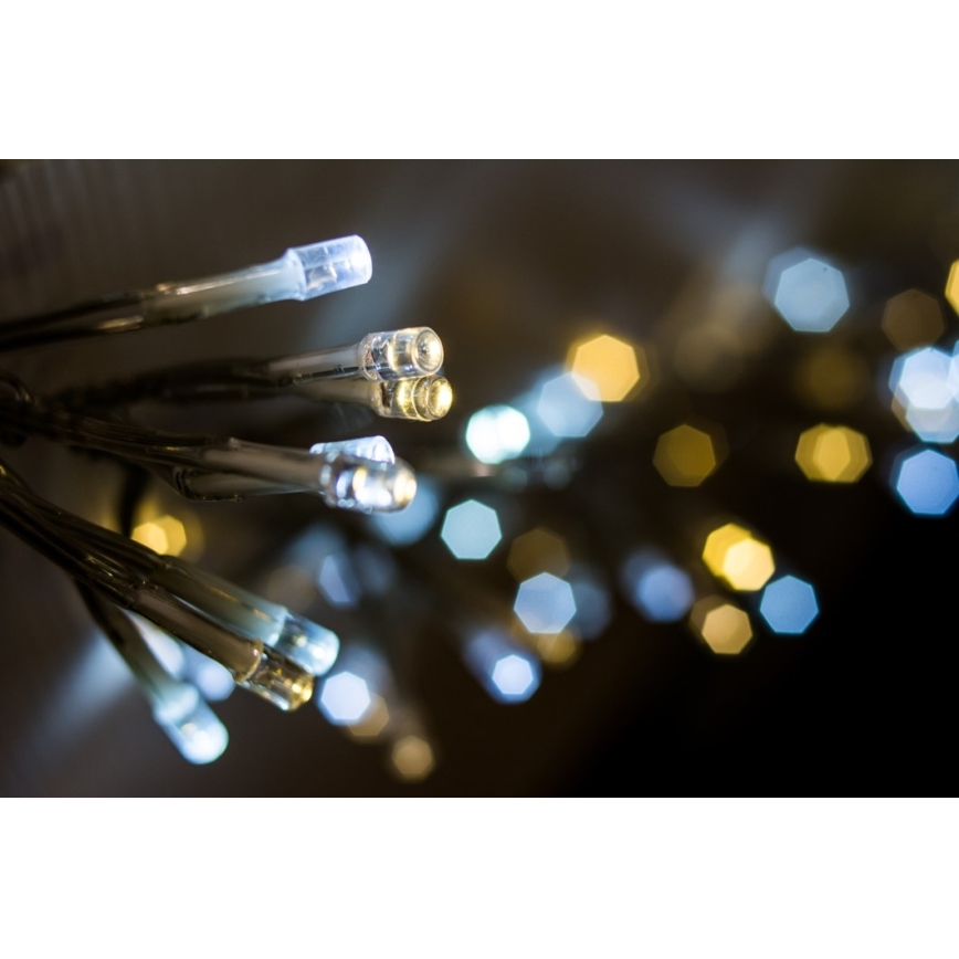 Immax NEO 07756L - LED RGBW Zatemnitvena zunanja veriga NEO LITE 400xLED/10 funkcij 43m IP44 Wi-Fi Tuya