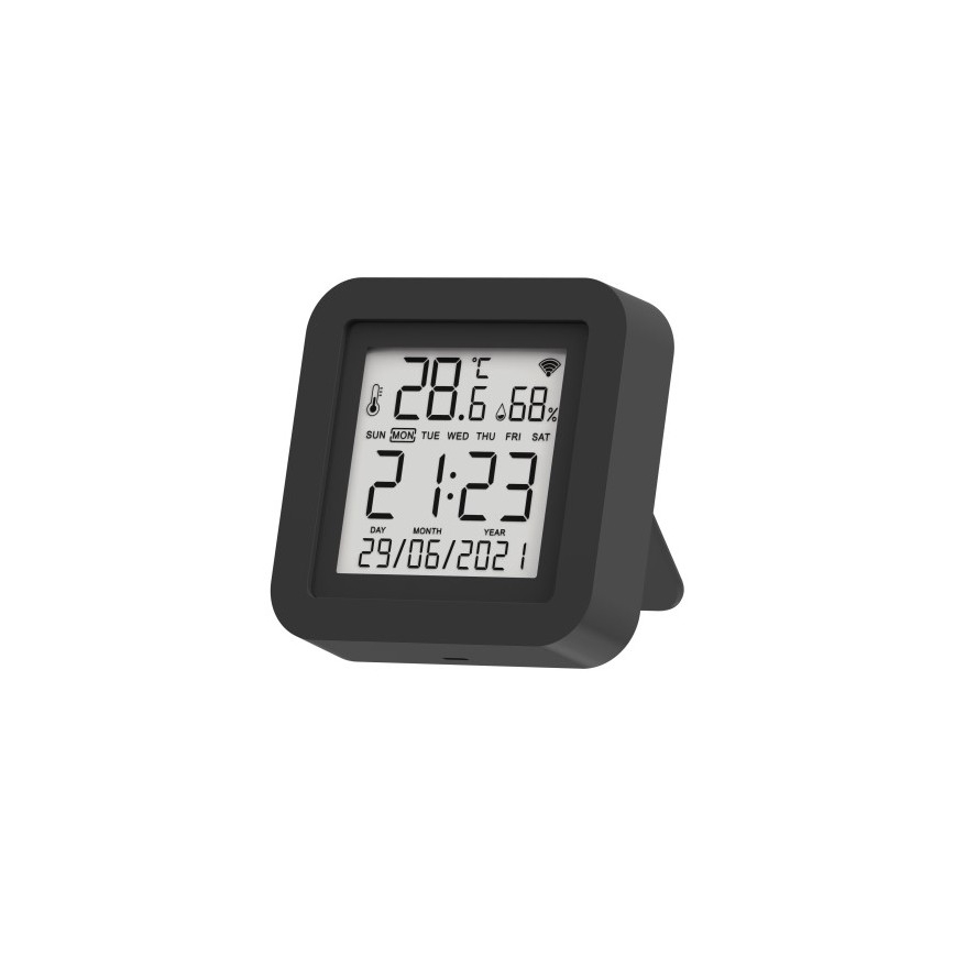 Immax NEO 07757L - Pametna vremenska postaja NEO LITE 5V Wi-Fi Tuya