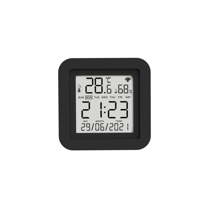 Immax NEO 07757L - Pametna vremenska postaja NEO LITE 5V Wi-Fi Tuya