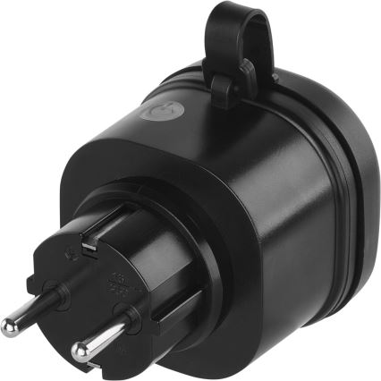 Immax NEO 07787L - Pametna zunanja vtičnica NEO LITE 3680W/230V/16A IP44 Wi-Fi Tuya SCHUKO