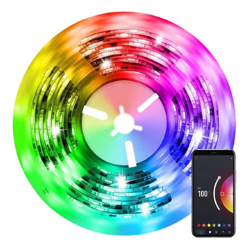 Immax NEO 07790L - LED RGB+CCT Zatemnitveni trak NEO SMART LED/15W/230V 3m IP65 Wi-Fi Tuya