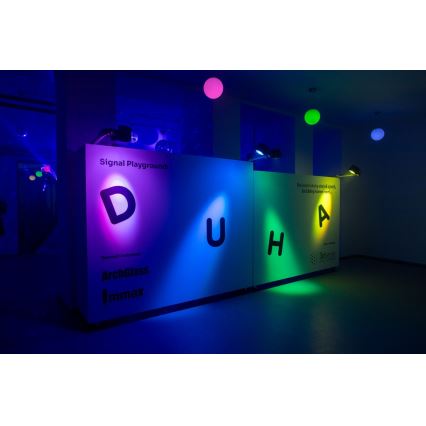 Immax NEO 07794CDO - Komplet 3x zatemnjevalnih LED žarnic RGB+CCT E27/14W/230V 2700K-6500K Tuya Wi-Fi + daljinski upravljalnik