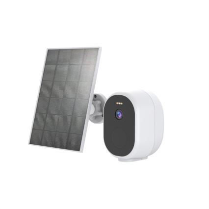 Immax NEO 07802L - Pametna zunanja solarna kamera s senzorjem BARREL 5000 mAh Wi-Fi Tuya IP65