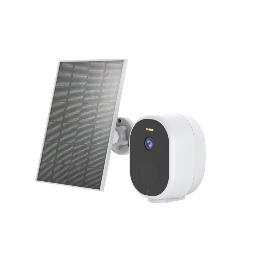 Immax NEO 07802L - Pametna zunanja solarna kamera s senzorjem BARREL 5000 mAh Wi-Fi Tuya IP65