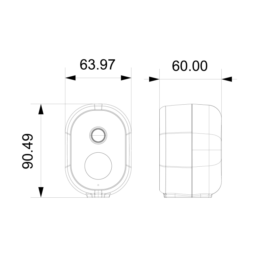 Immax NEO 07802L - Pametna zunanja solarna kamera s senzorjem BARREL 5000 mAh Wi-Fi Tuya IP65